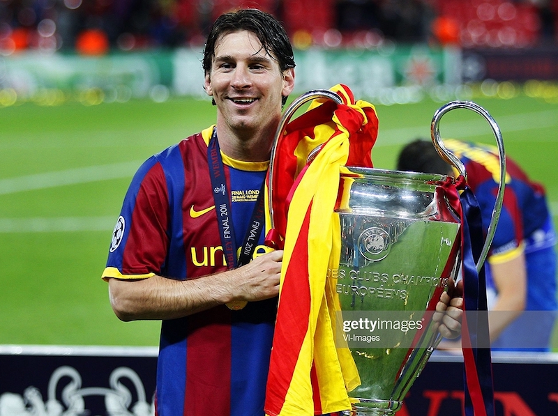 Messi có bao nhiêu C1 trong sự nghiệp? Vào năm nào?