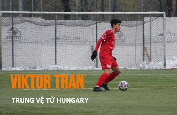 Tài năng gốc Việt đang thi đấu tại CLB Hungary. Ảnh: VFS