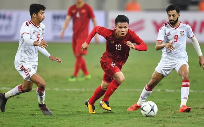 Lịch Sử Đối Đầu Việt Nam vs UAE