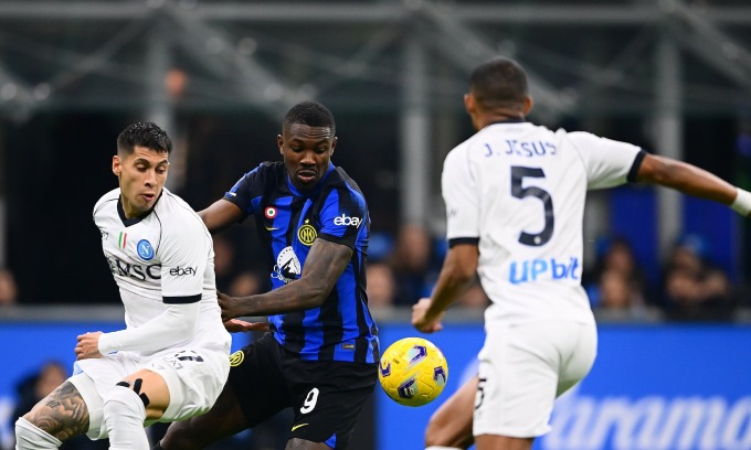 Inter Milan chấm dứt chuỗi 10 trận liên tiếp toàn thắng tại Serie A