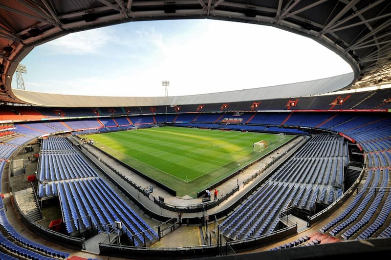 Sân vận động Stadion Feijenoord câu lạc bộ bóng đá Feyenoord Rotterdam
