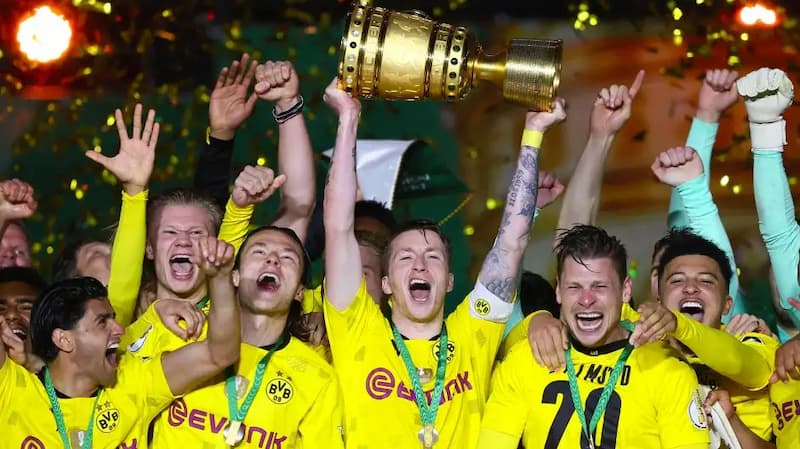 Clb Đức vô địch Cúp DFB-Pokal nhiều nhất - Borussia Dortmund