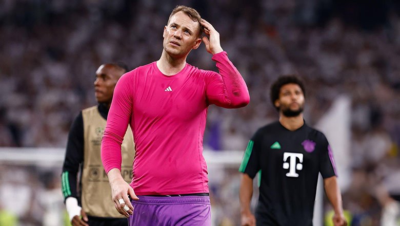 Neuer lặng người sau khi trở thành người gây thất vọng cho Bayern Munich