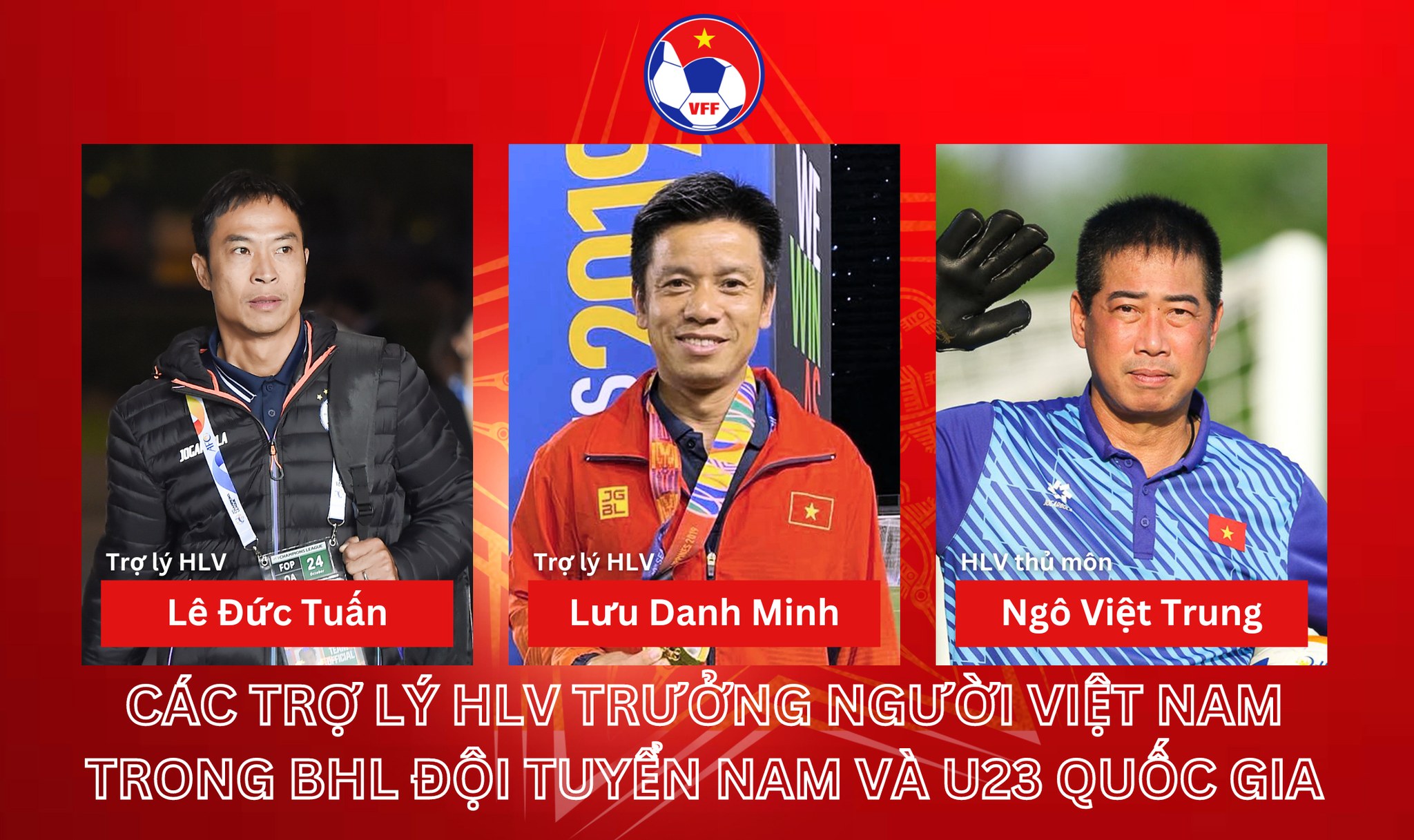VFF công bố ba trợ lý cho HLV Kim Sang-sik, trong đó có người từng tham gia AFC Champions League