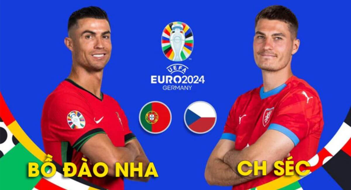 Đội hình ra sân Bồ Đào Nha vs Cộng Hòa Séc tại EURO 2024: Ronaldo xuất trận