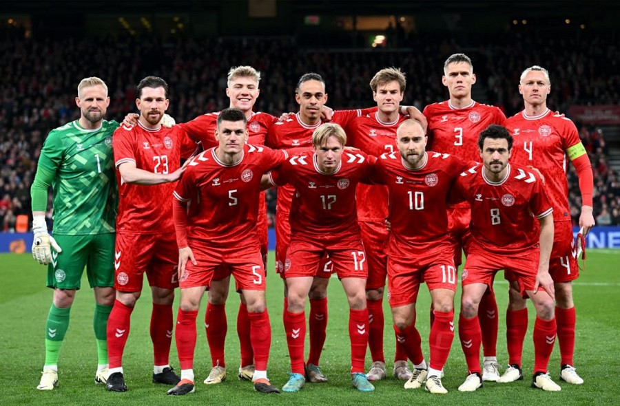 Đội hình dự kiến của Đan Mạch