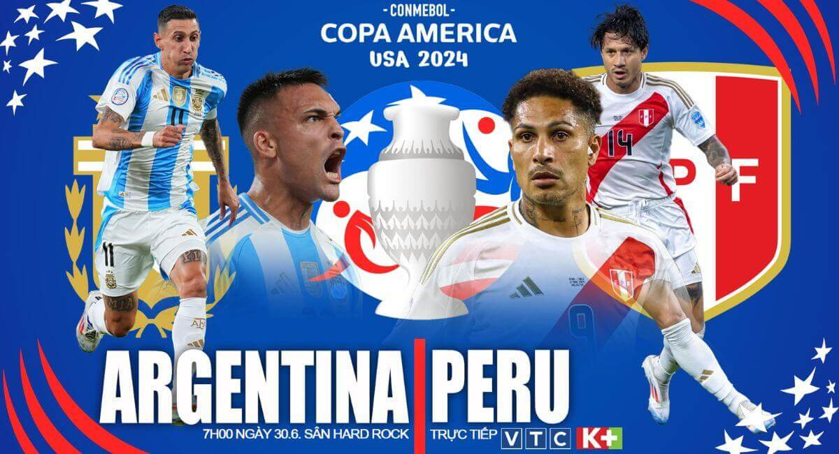 Link xem trực tiếp Argentina vs Peru tại bảng A: Trận đấu thủ tục
