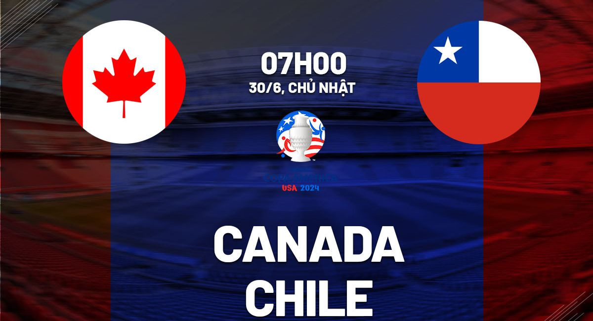 Chi tiết đội hình ra sân Canada vs Chile tại Copa America 2024
