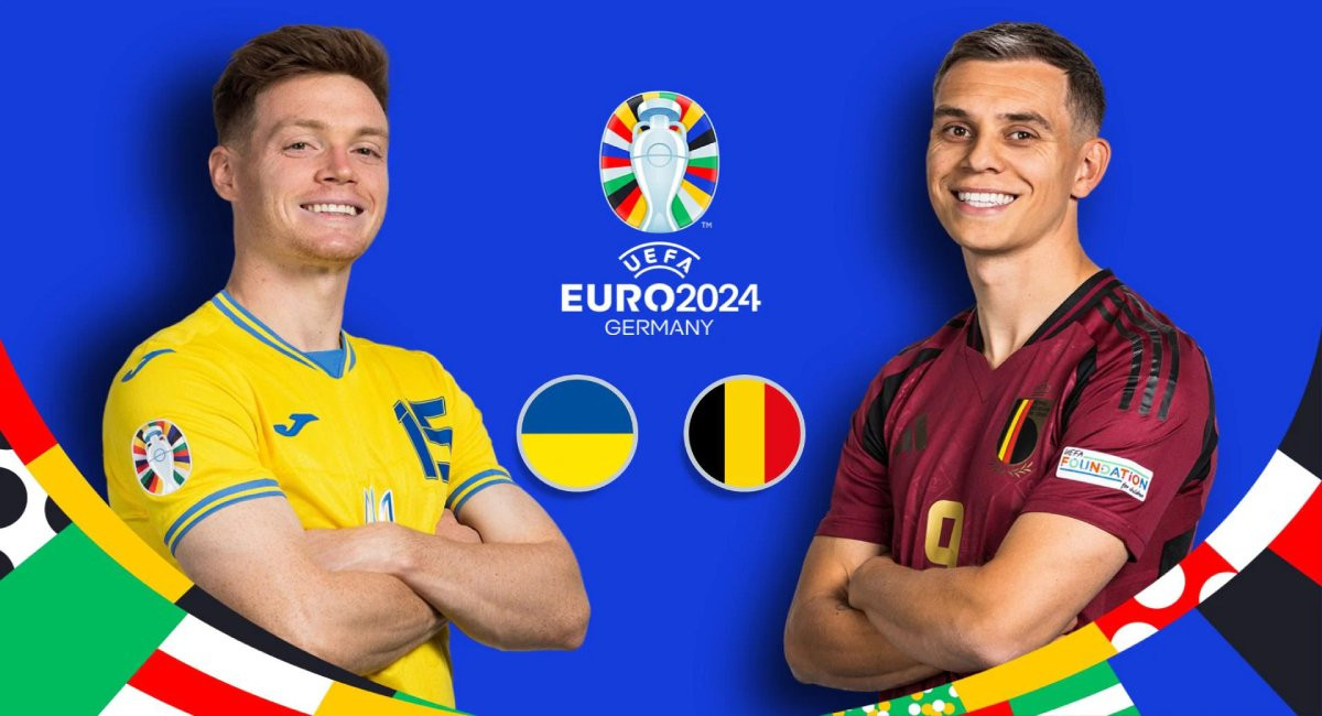 Kết quả bóng đá Ukraine vs Bỉ: Kịch tính bảng E Euro 2024